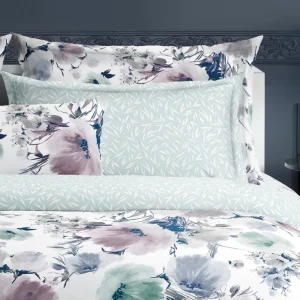 Taie de traversin satin de coton - Olea europaea Vert*Maison Héritage Fashion