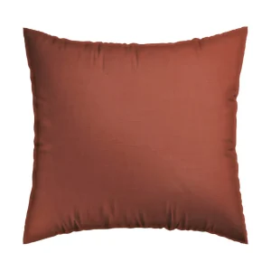 Taie d'oreiller coton lavé - Orange*Chevignon Online