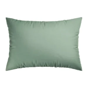 Taie d'oreiller coton lavé - Vert clair*Chevignon Clearance