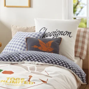 Taie d'oreiller coton Togs Duck - Taupe*Chevignon Clearance