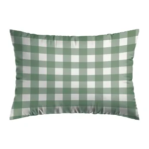 Taie d'oreiller coton Vichy Canard - Vert*Chevignon Fashion