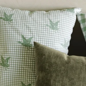 Taie d'oreiller coton Vichy Canard - Vert*Chevignon Fashion