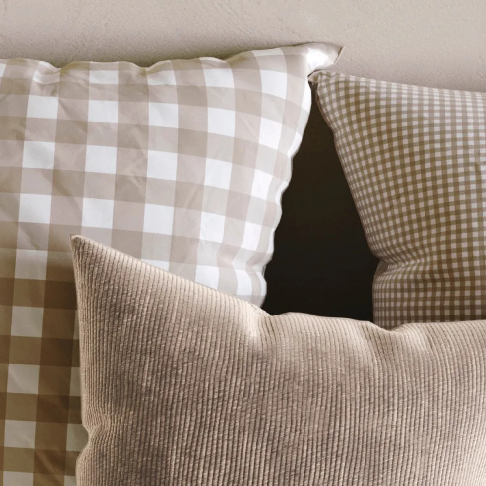 taie_doreiller_coton_vich_3-1.webp Taie d'oreiller coton Vichy - Taupe*Chevignon Discount