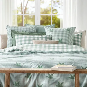 Taie d'oreiller coton Vichy Canard - Vert*Chevignon Fashion