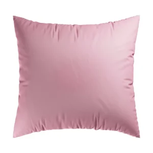 Taie d'oreiller satin de coton - Aurore Rose*Cacharel New
