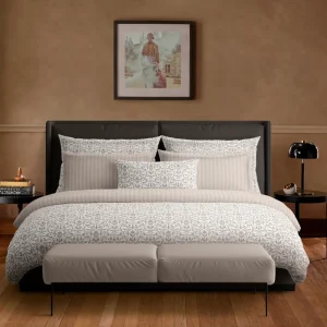 Taie(s) cotton satin - Victorian taupe*Chevignon Outlet