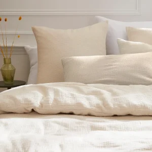 Taie(s) d'oreiller gaze de coton - Uni Taupe*Rodier Hot
