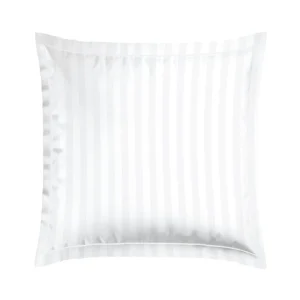 Taie(s) d'oreiller rectangulaires - tissé Jacquard - Petites Fleurs blanc*Cacharel New