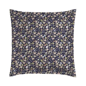 Taie(s) d'oreiller satin de coton - Meadow bleu foncé*Cacharel Outlet