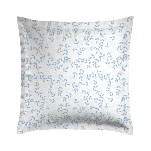 Taie(s) d'oreiller satin de coton - Le Frêne Bleu blanc*Chevignon Discount