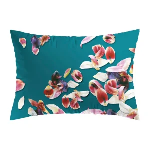 Taie(s) d'oreiller satin de coton - Aurore Vert / Vert foncé*Cacharel Clearance