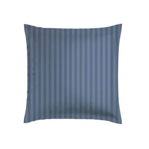 Taie(s) d'oreiller satin de coton rayure tissé jacquard - Bleu*Cacharel Fashion