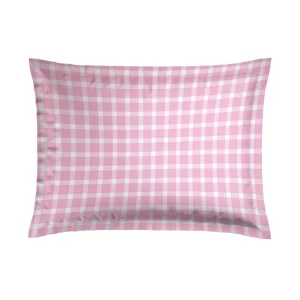 Taie(s) d'oreiller satin de coton - Les Carreaux d'Eléna Rose*Cacharel Fashion