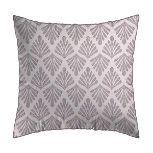 Taie(s) d'oreiller satin de coton - Vibrance végétale Violet clair / Violet clair*Chevignon Outlet