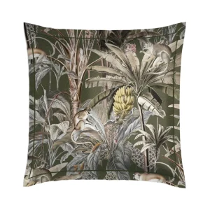 Taie(s) d'oreiller satin de coton - Sauvage Vert*Chevignon Hot