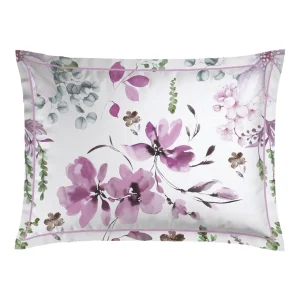 Taie(s) d'oreiller satin de coton - Dahlia Violet*Cacharel New