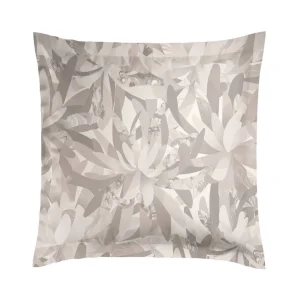 Taie(s) d'oreiller satin de coton - Fleurs psychédéliques Beige*CXLbyChristianLacroix Clearance