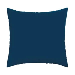 Taie(s) d'oreiller satin de coton - A l'infini bleu foncé*Chevignon Hot