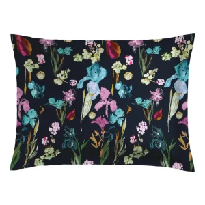 Taie(s) d'oreiller satin de coton - Iris Bleu foncé*CXLbyChristianLacroix New