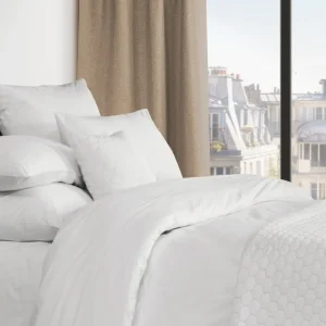 Taie(s) d'oreiller satin de coton - Uni Blanc*Rodier Fashion