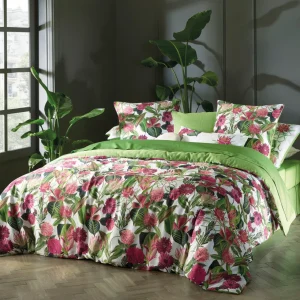Taie(s) d'oreiller satin de coton - Garden Micro Vert*CXLbyChristianLacroix Outlet