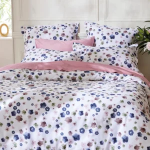 Taie(s) d'oreiller satin de coton - Exotique Flower Blanc*CXLbyChristianLacroix Discount