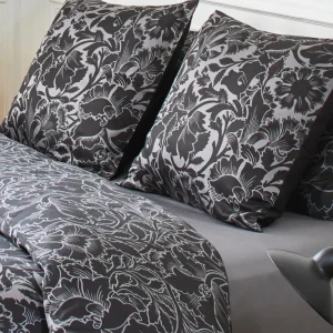 Taie(s) d'oreiller satin de coton - Arabesque Anthracite*CXLbyChristianLacroix Fashion