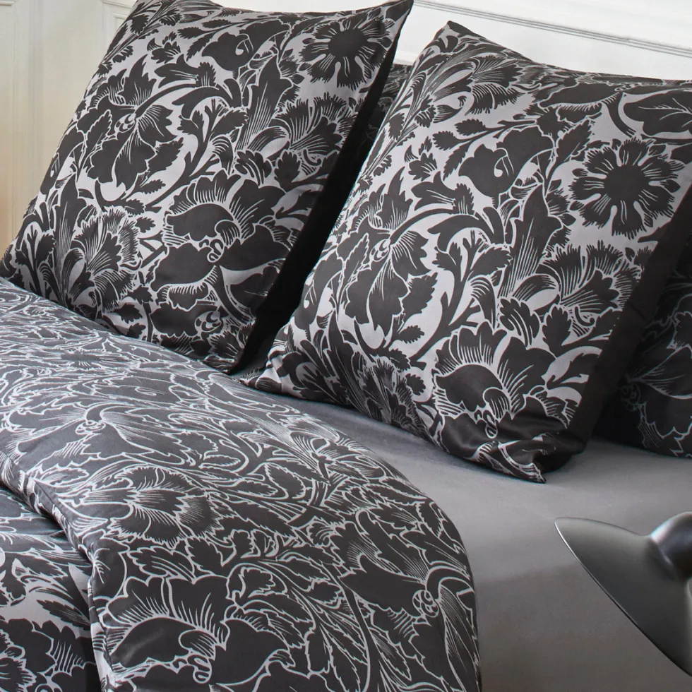 taies_doreiller_satin_de__1-152.webp Taie(s) d'oreiller satin de coton - Arabesque Anthracite*CXLbyChristianLacroix Fashion