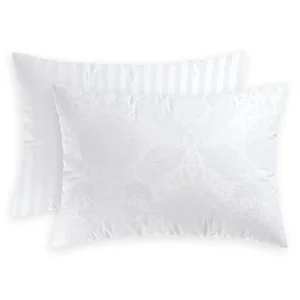 Taie(s) d'oreiller satin de coton - Arles Blanc*CXLbyChristianLacroix Sale