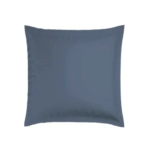 Taie(s) d'oreiller satin de coton rayure tissé Jacquard - Bleu*Rodier Discount