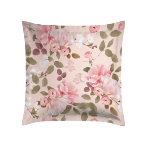 Taie(s) d'oreiller satin de coton - Cerisier des Collines Rose*Cacharel New