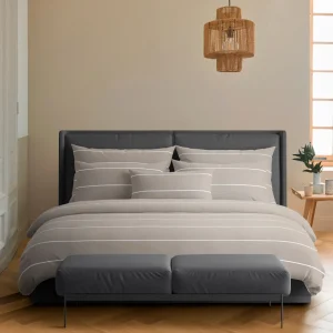 Taie(s) d'oreiller satin de coton - Camille Taupe*Rodier Hot