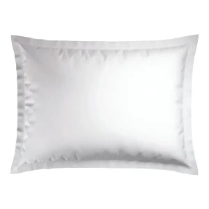 Taie(s) d'oreiller satin de coton - Nice Gris / Blanc*Rodier New