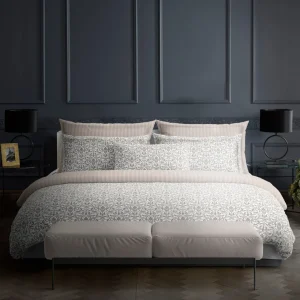 Taie(s) d'oreiller satin de coton - Baroque Taupe*Maison Héritage New