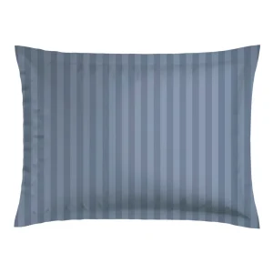 Taie(s) d'oreiller satin de coton rayure Jacquard - Bleu*Ines by Ines de la Fressange Fashion