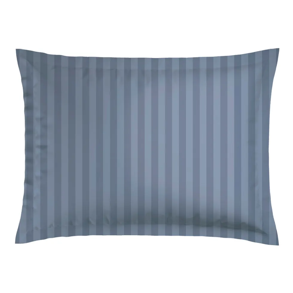 taies_doreiller_satin_de__2-11.webp Taie(s) d'oreiller satin de coton rayure Jacquard - Bleu*Ines by Ines de la Fressange Fashion