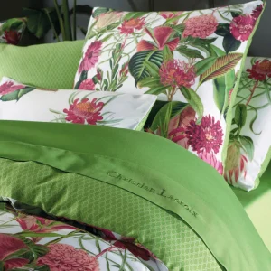 Taie(s) d'oreiller satin de coton - Garden Micro Vert*CXLbyChristianLacroix Outlet