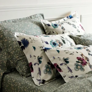 Taie(s) d'oreiller satin de coton - Botanique Vert*CXLbyChristianLacroix Outlet