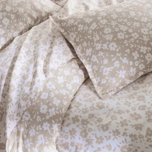 Taie(s) d'oreiller satin de coton - Les Yeux de Suzanne Taupe*Ines by Ines de la Fressange Outlet