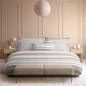 Taie(s) d'oreiller satin de coton Alizée Taupe*Ines by Ines de la Fressange Online