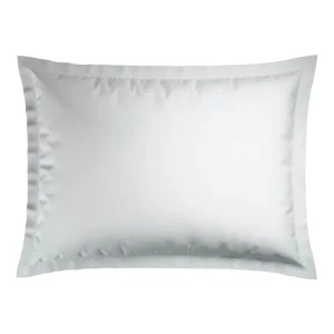 Taie(s) d'oreiller satin de coton rayure tissé Jacquard - Blanc*Rodier Outlet