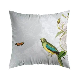 Taie(s) d'oreiller satin de coton - Jardin D'hiver Gris Perle*CXLbyChristianLacroix Outlet