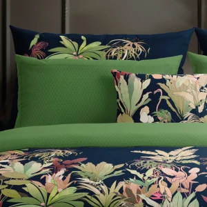 Taie(s) d'oreiller satin de coton - Miami Bleu foncé*CXLbyChristianLacroix Online