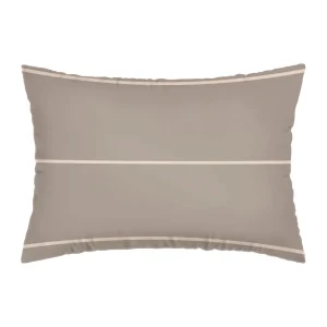 Taie(s) d'oreiller satin de coton - Charles Taupe*Chevignon Clearance