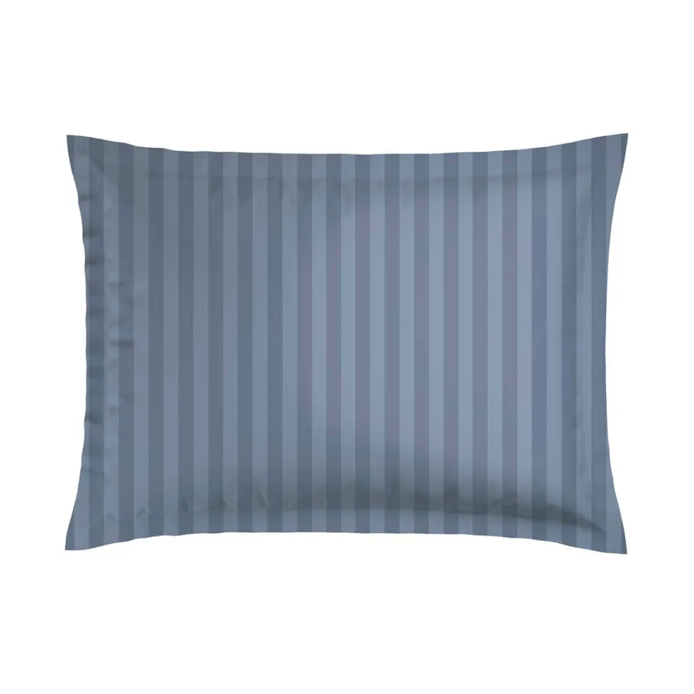 taies_doreiller_satin_de__4-119.webp Taie(s) d'oreiller satin de coton rayure tissé jacquard - Bleu*Cacharel Fashion