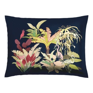 Taie(s) d'oreiller satin de coton - Miami Bleu foncé*CXLbyChristianLacroix Online
