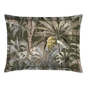 Taie(s) d'oreiller satin de coton - Sauvage Vert*Chevignon Hot