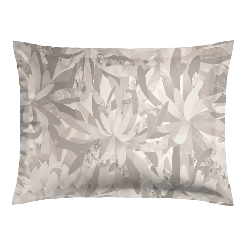 taies_doreiller_satin_de__4-71.webp Taie(s) d'oreiller satin de coton - Fleurs psychédéliques Beige*CXLbyChristianLacroix Clearance