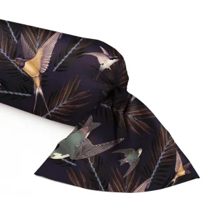 Taie(s) d'oreiller satin de coton - Hirondelles Prune*CXLbyChristianLacroix Outlet