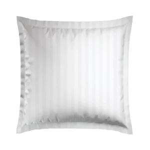 Taie(s) d'oreiller satin de coton - Indienne Taupe*Maison Héritage Hot